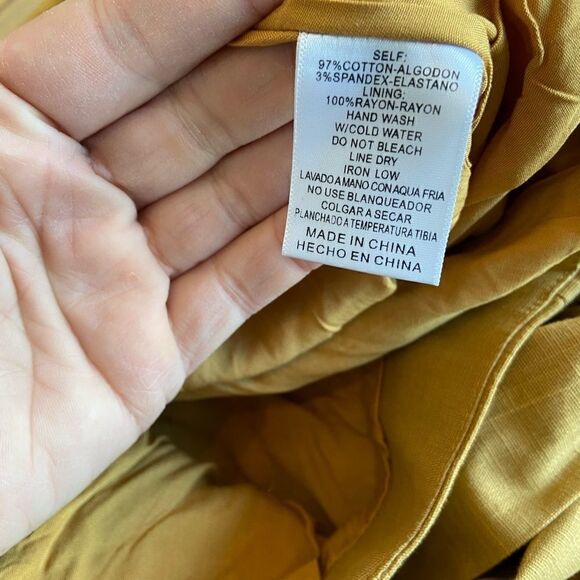 Listicle Tie Front Paperbag Pants - size Large - Picture 7 of 8